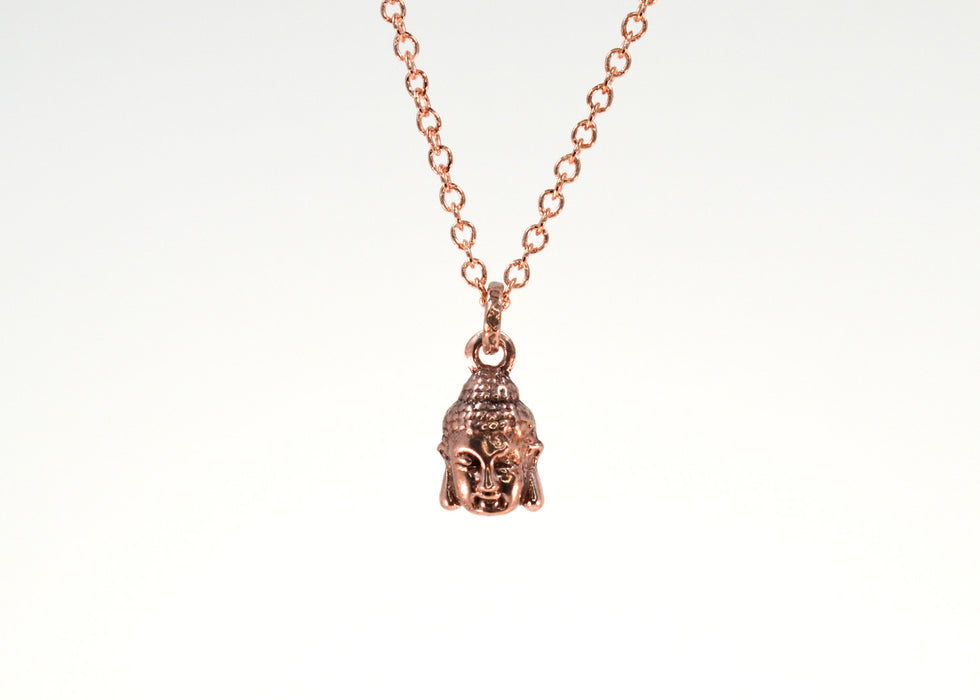 Buddah head necklace