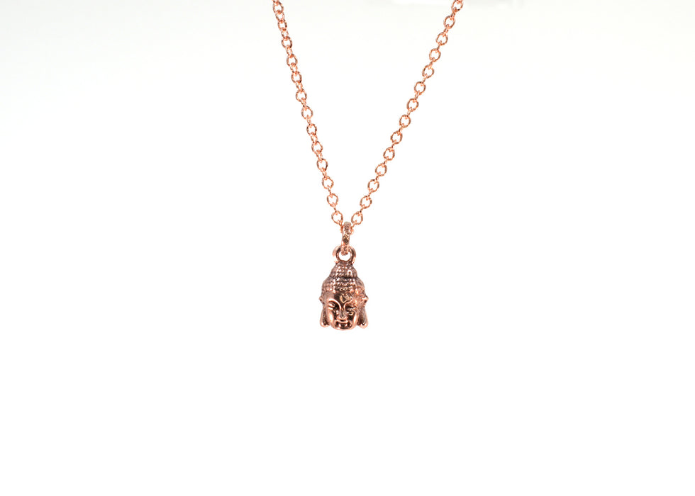 Buddah head necklace