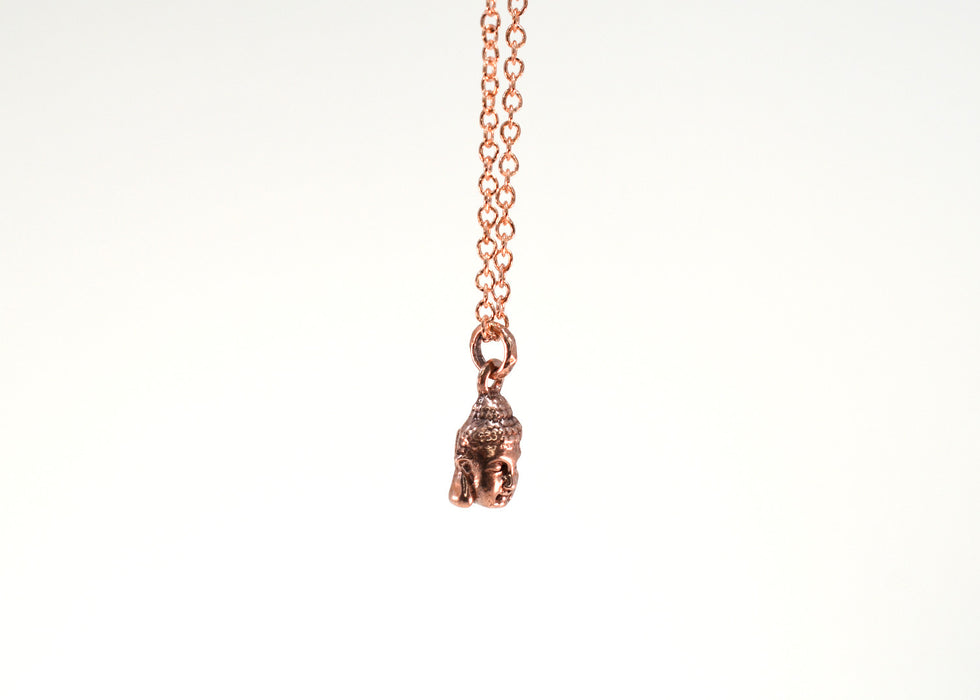 Buddah head necklace