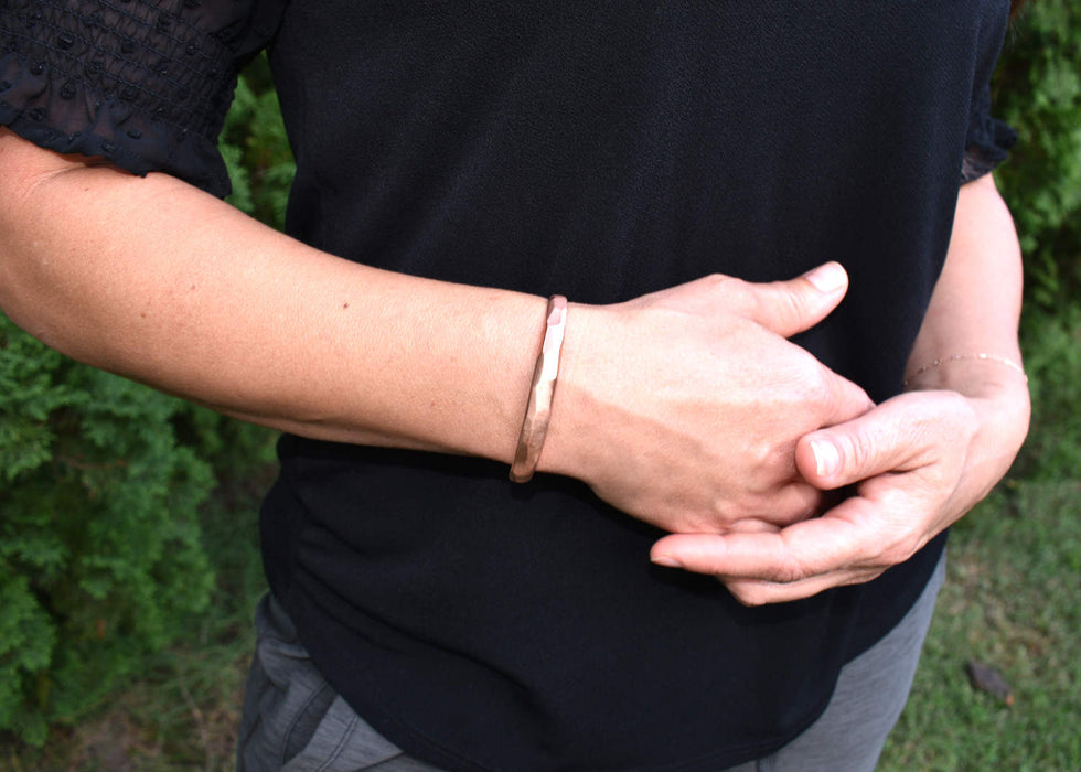Hammered Cuff