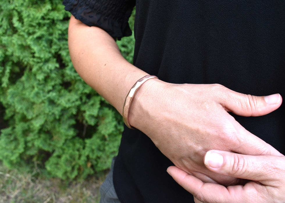 Hammered Cuff