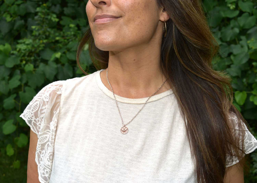 Mini- Honeycomb Pendant