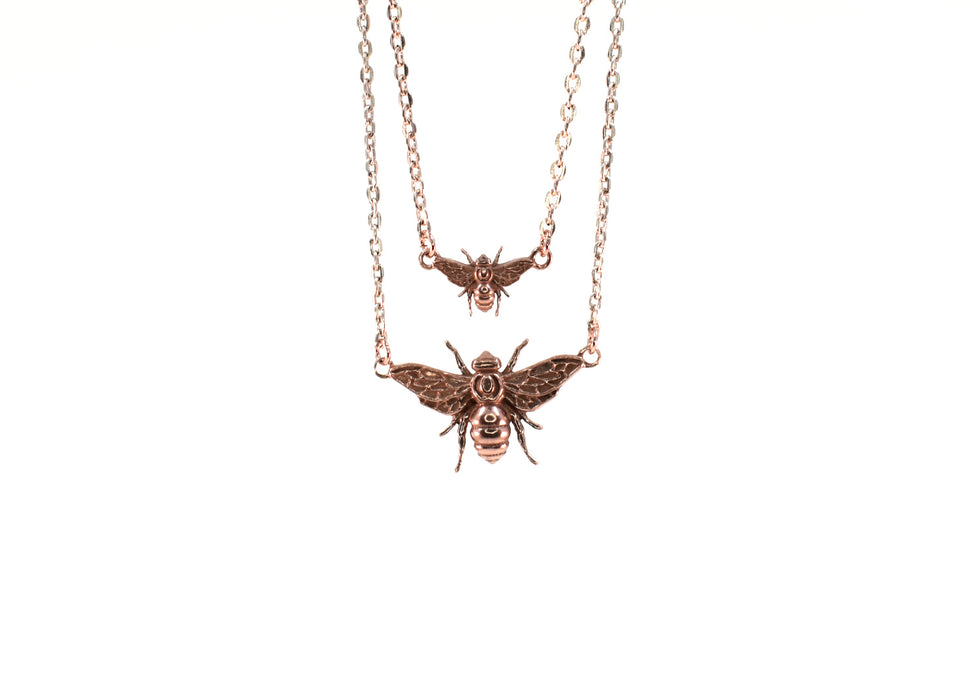 Large Bee Necklace