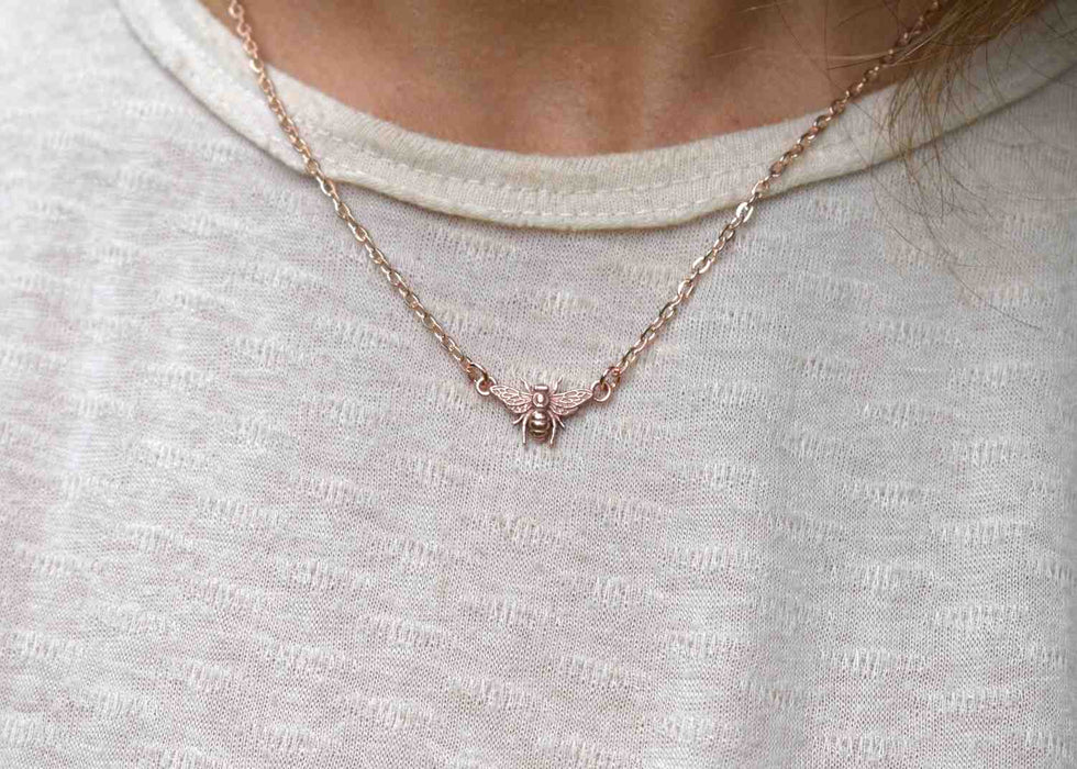 Small Bee Necklace